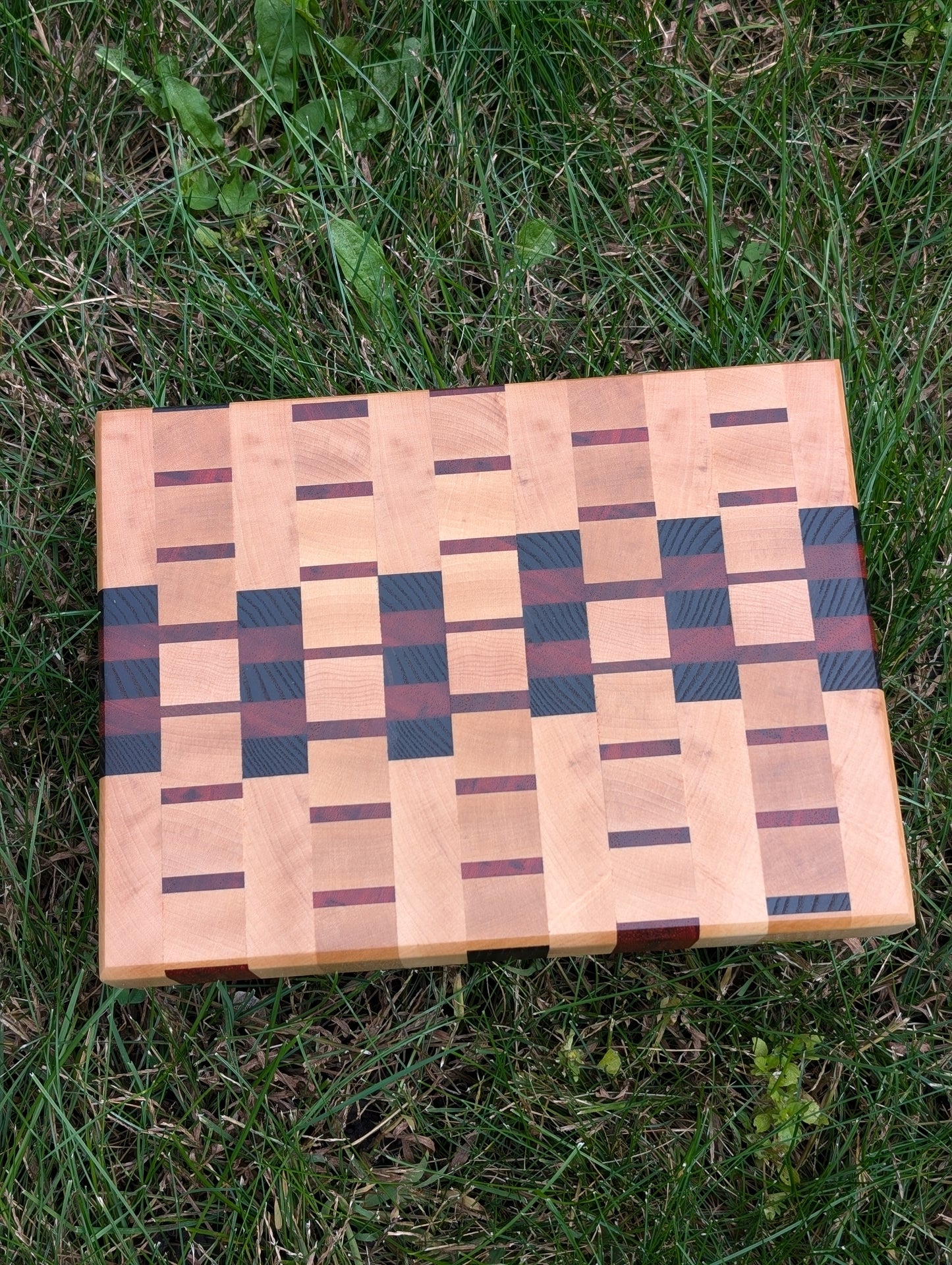 End Grain Board / Planche en bois debout