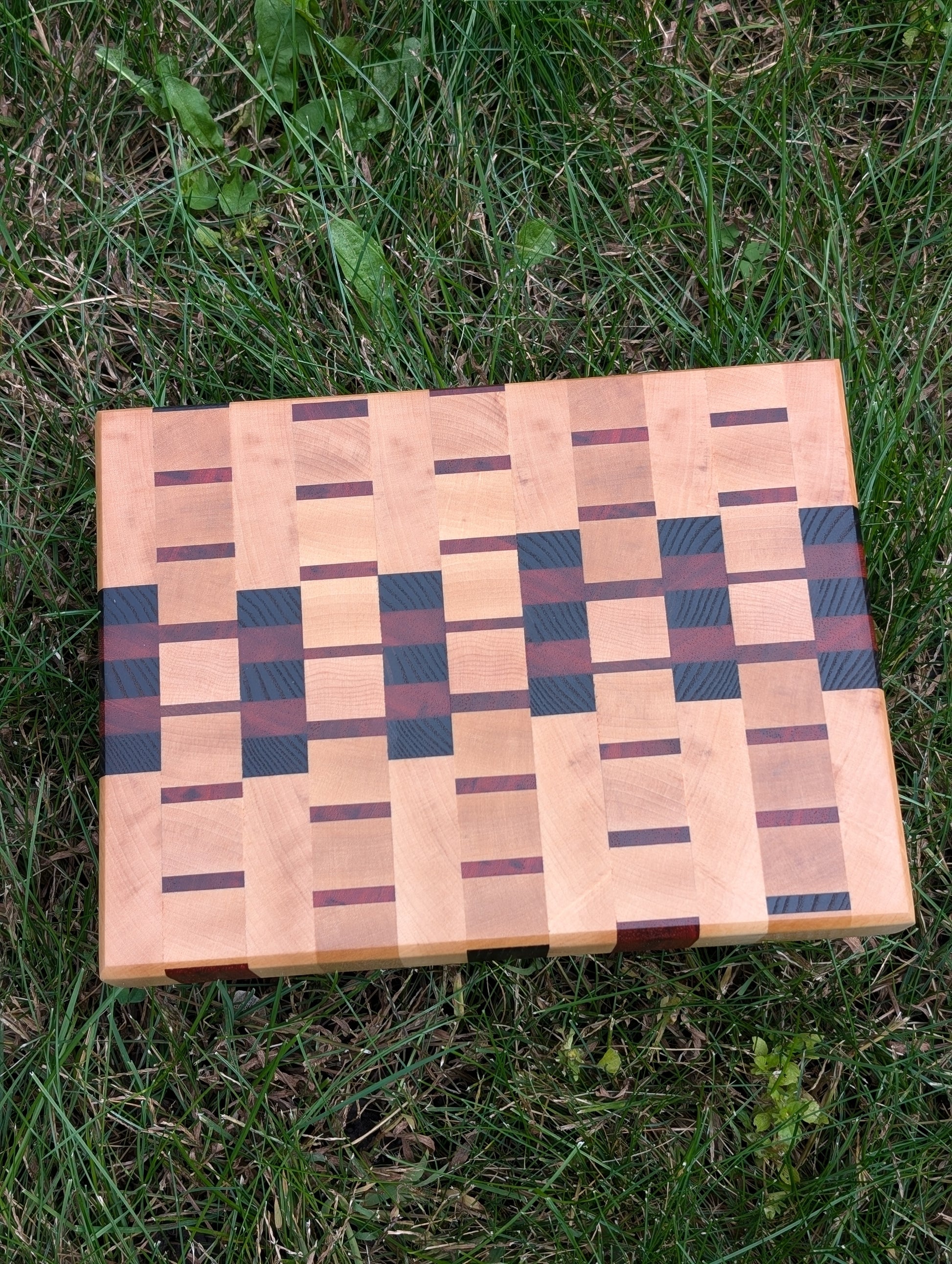 End Grain Board / Planche en bois debout