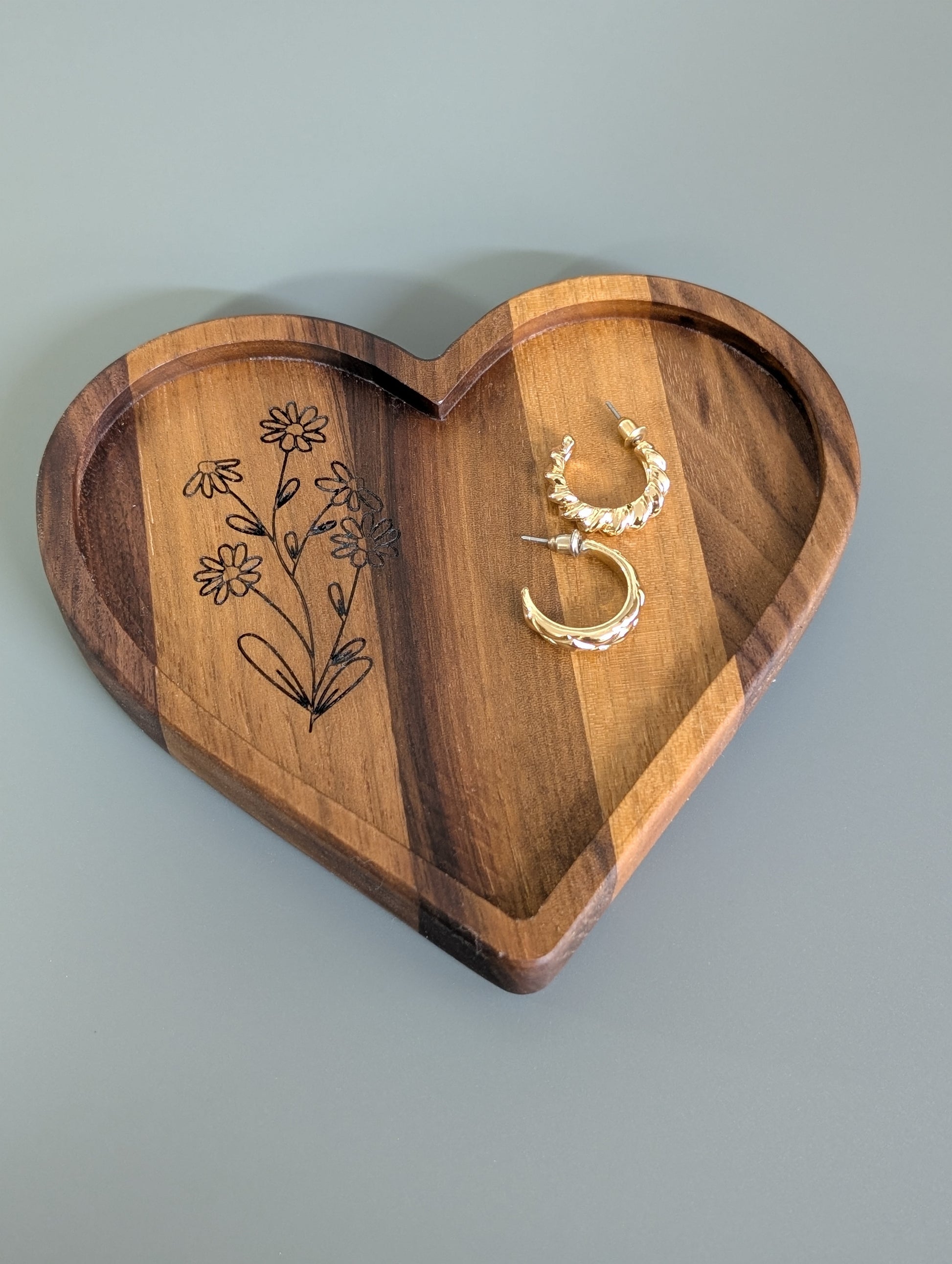 Plateaux à bijoux en noyer - Walnut Jewelry Trays