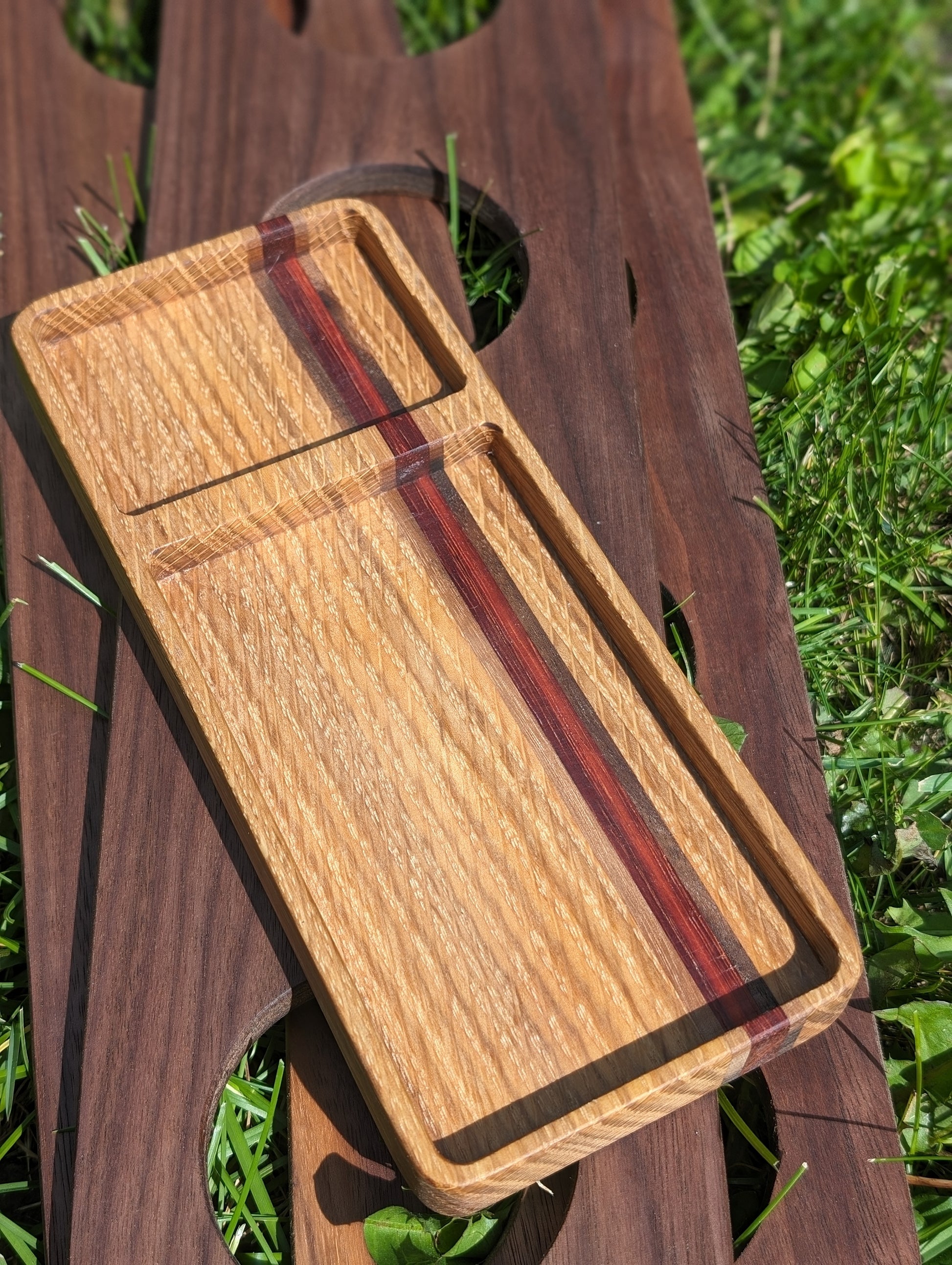 Vide-poche en chêne blanc / White Oak Catch All Tray
