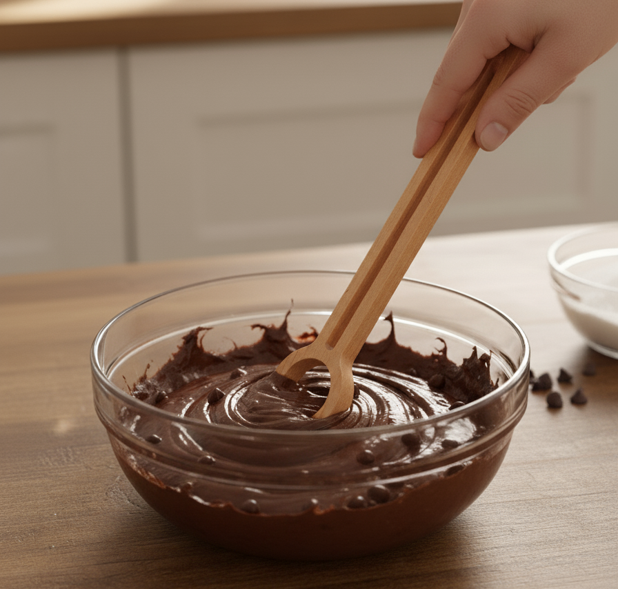 Fouet en bois / Wooden Whisk