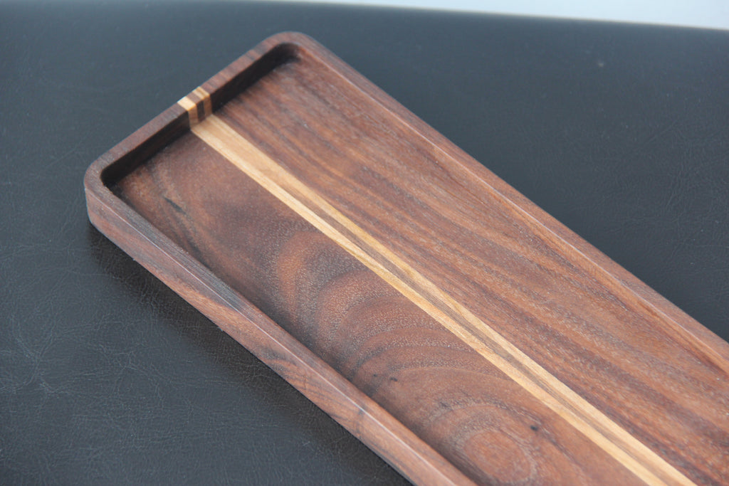 Vide-poche noyer noir / Walnut Catch-All Tray