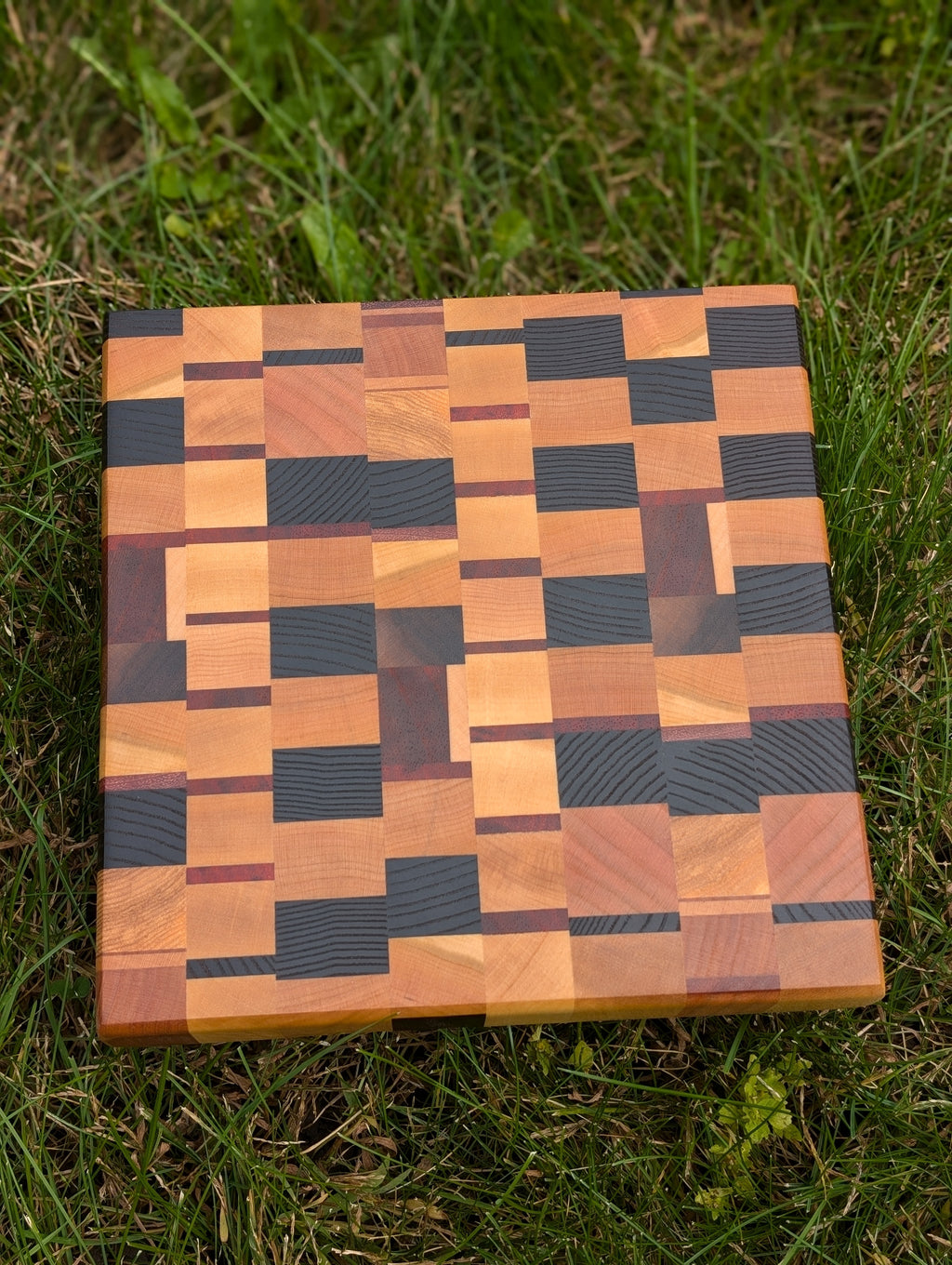 End Grain Board / Planche en bois debout