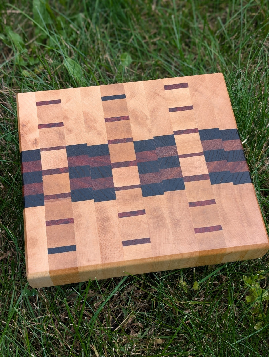 End Grain Board / Planche en bois debout