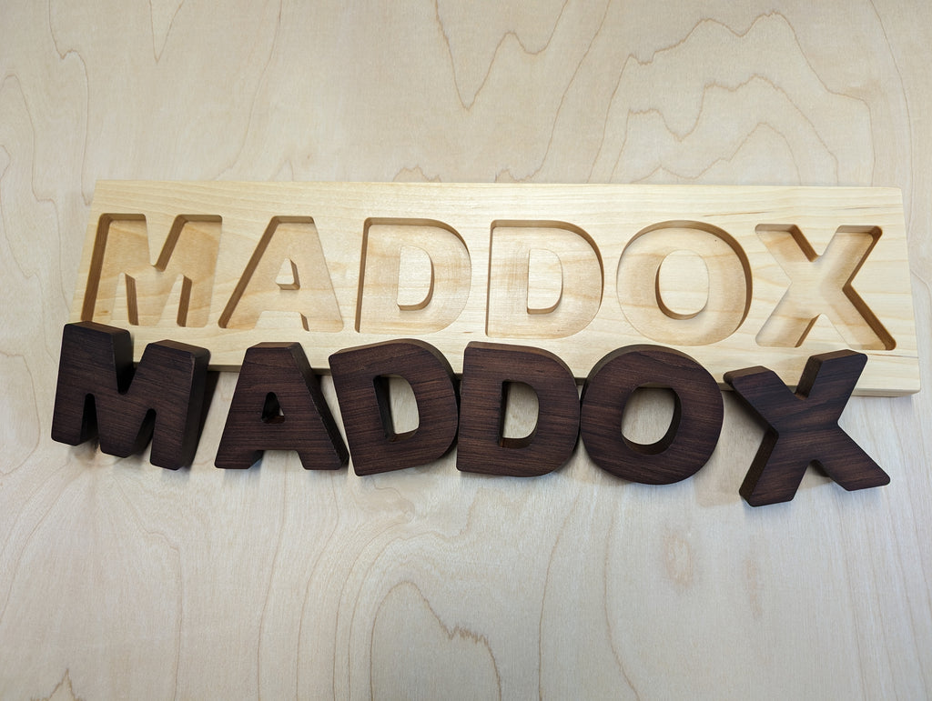 Casse-tête nom personnalisé pour enfant / Kids Personalized Name Puzzle