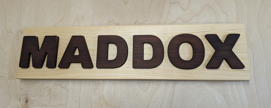 Casse-tête nom personnalisé pour enfant / Kids Personalized Name Puzzle