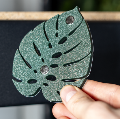 Aimant feuille Monstera / Monstera Leaf Magnet