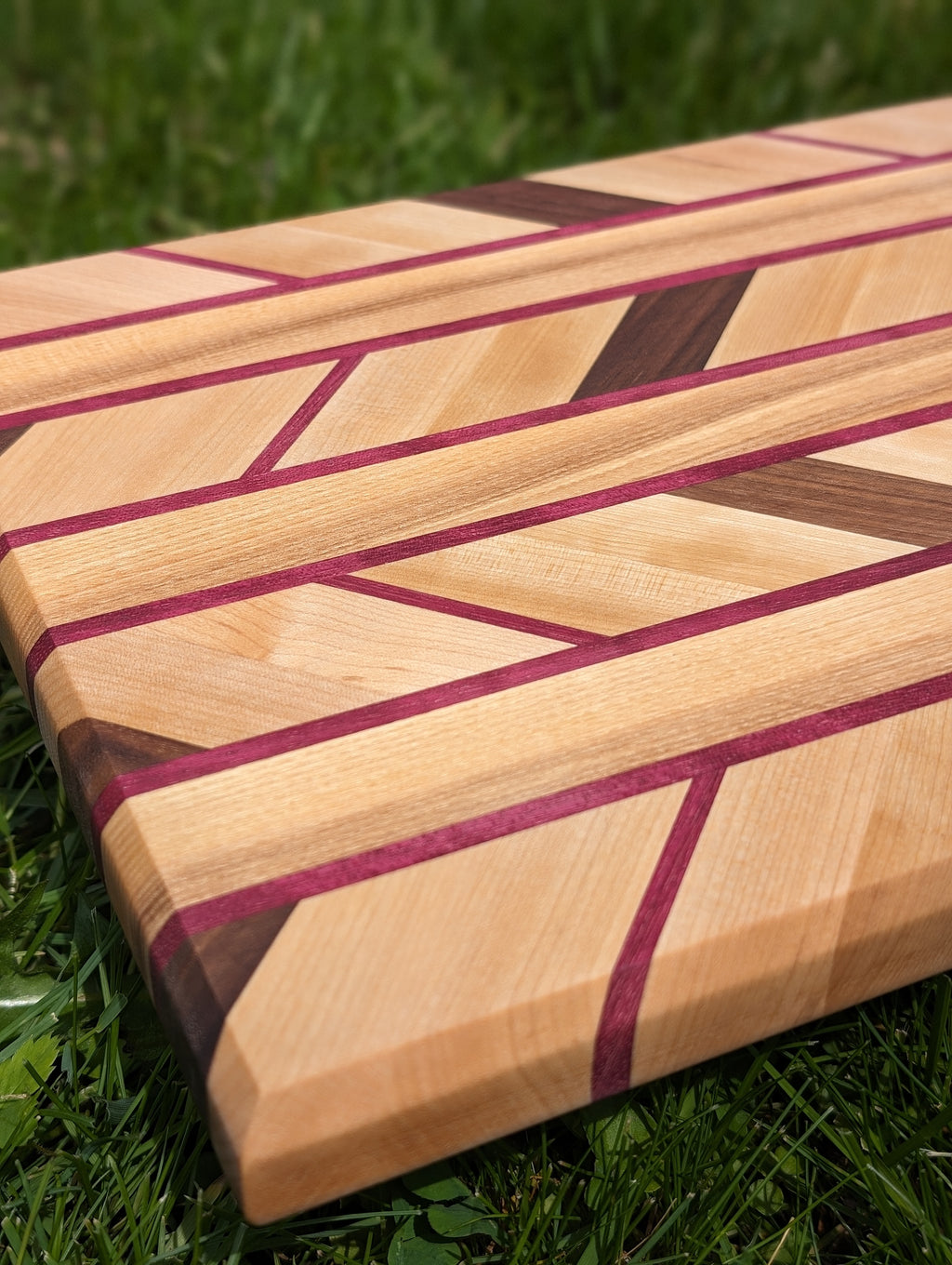 Planche à découper style Chevron / Small Chevron Cutting Board