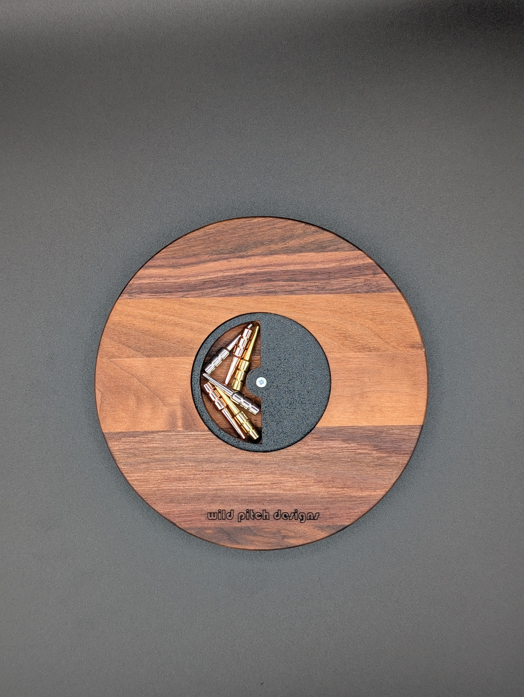 Mini planches de crible en noyer / Walnut Mini Cribbage Boards