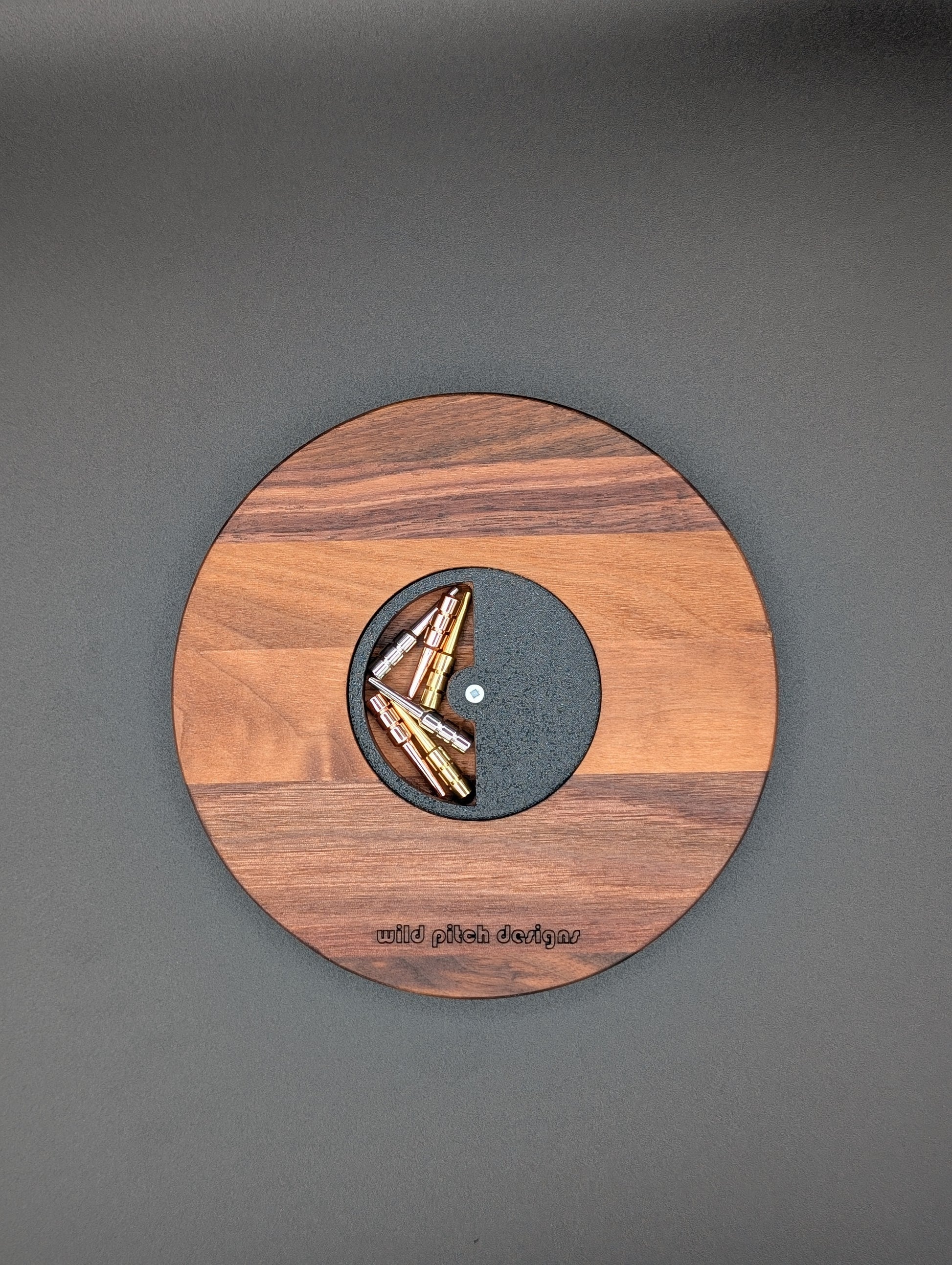 Mini planches de crible en noyer / Walnut Mini Cribbage Boards