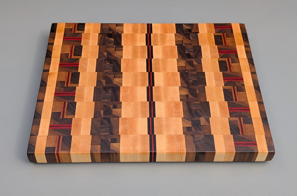 Planche en bois debout 109 / 109 End Grain Cutting Board