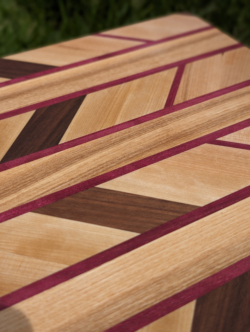 Planche à découper style Chevron / Small Chevron Cutting Board