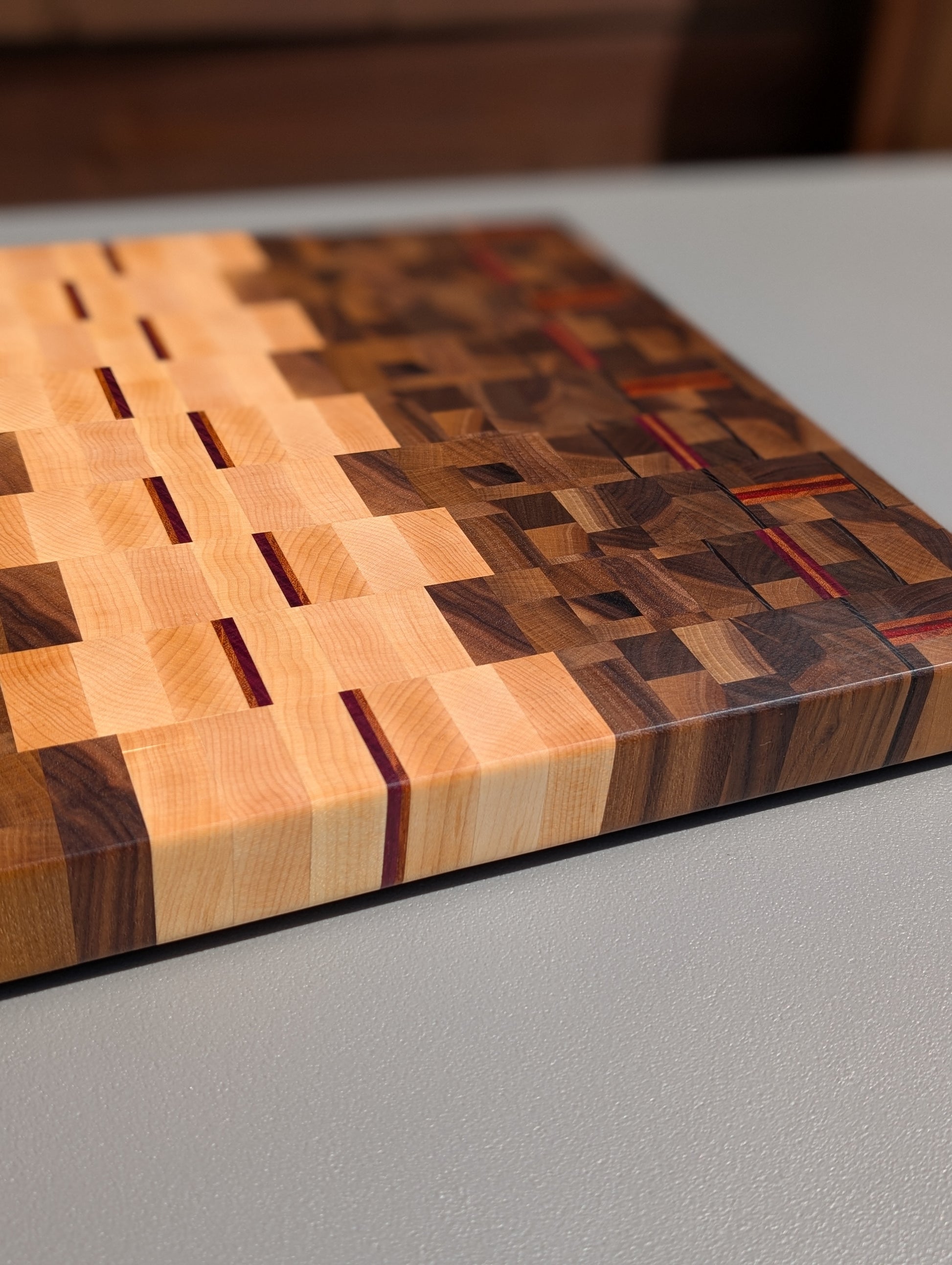 Planche en bois debout 106 / 106 End Grain Cutting Board