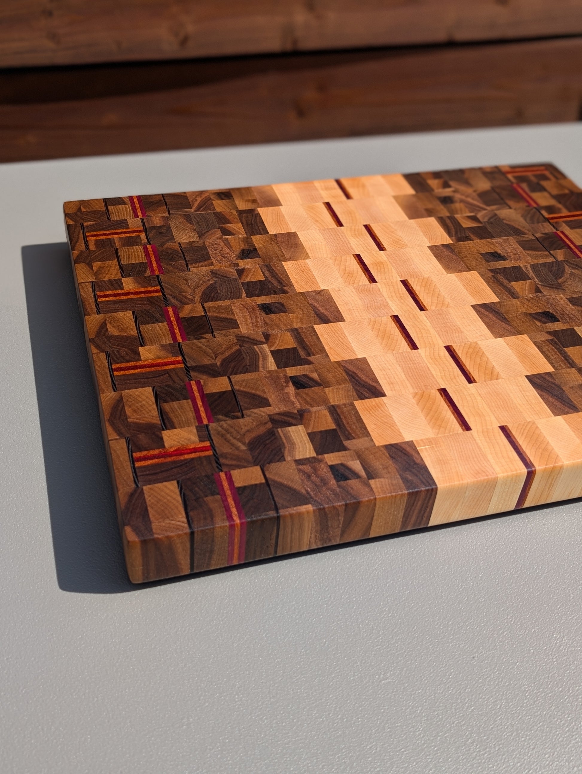Planche en bois debout 106 / 106 End Grain Cutting Board