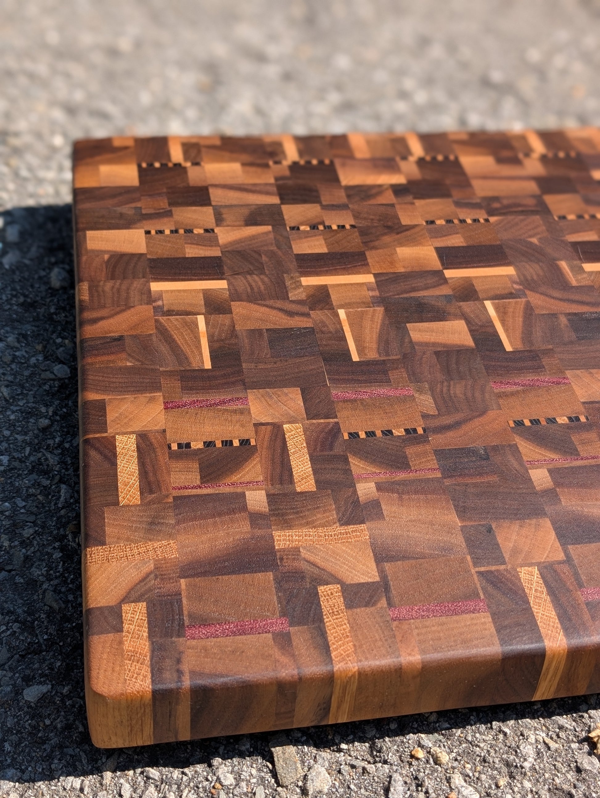 Planche en bois debout 097 / 097 End Grain Cutting Board