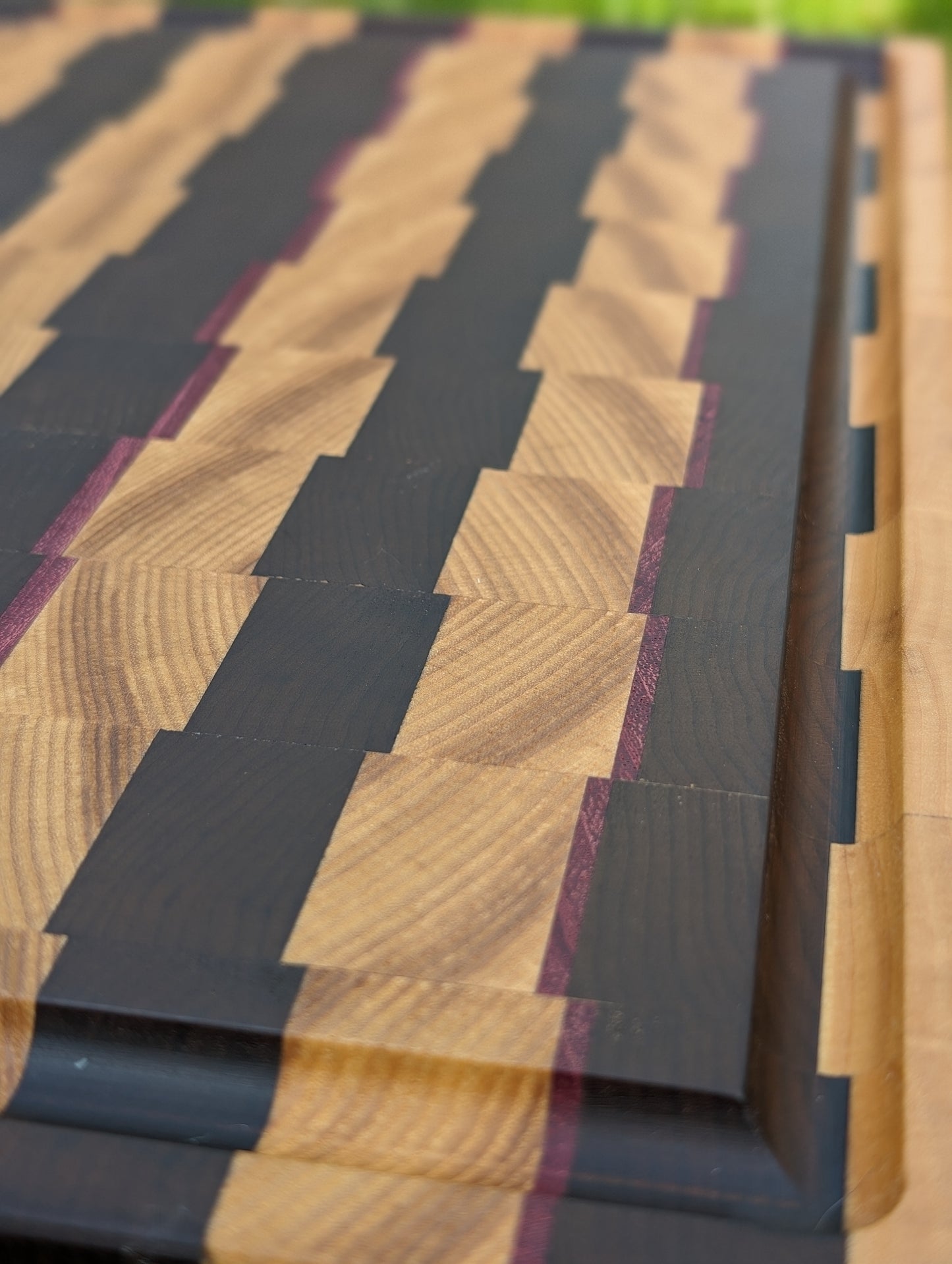 Planche à découper en bois debout / End Grain Cutting Board