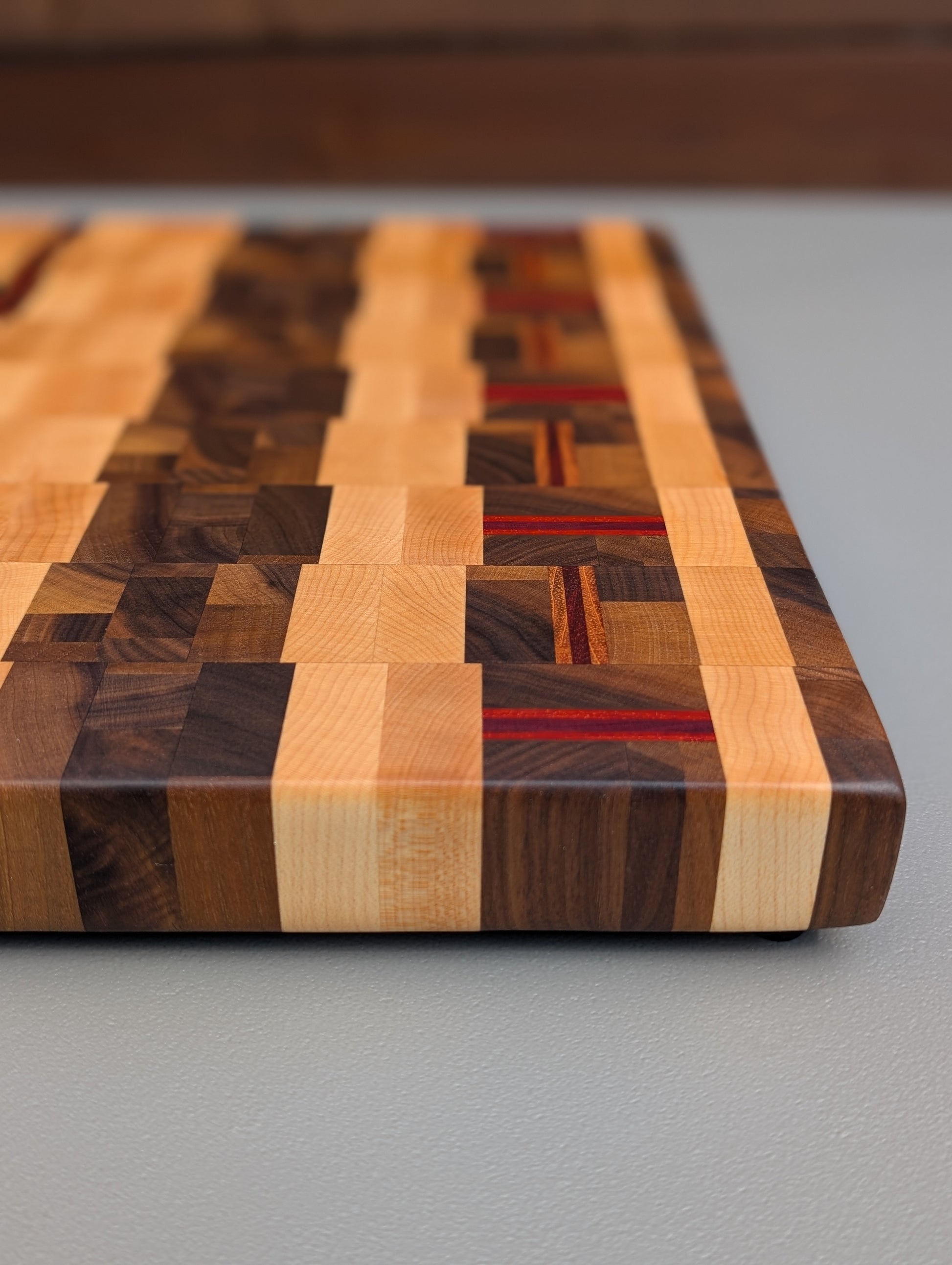 Planche en bois debout 109 / 109 End Grain Cutting Board
