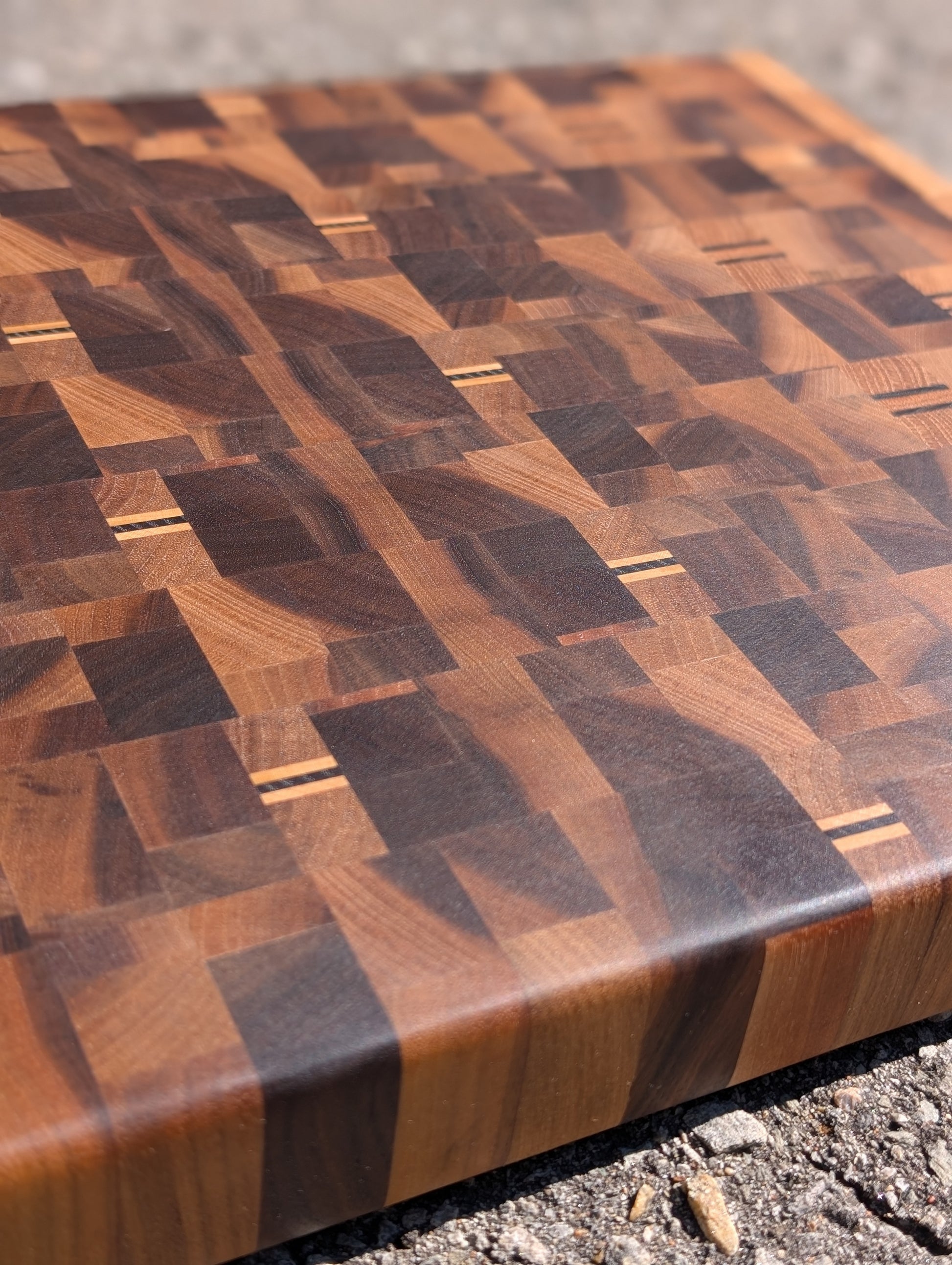 Planche en bois debout 095 / 095 End Grain Cutting Board