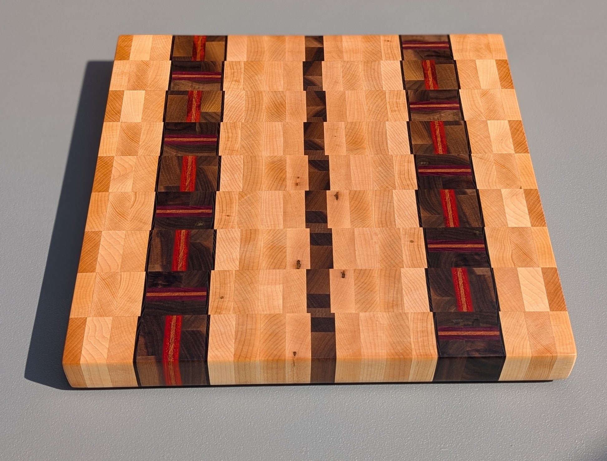 Planche en bois debout 107 / 107 End Grain Cutting Board