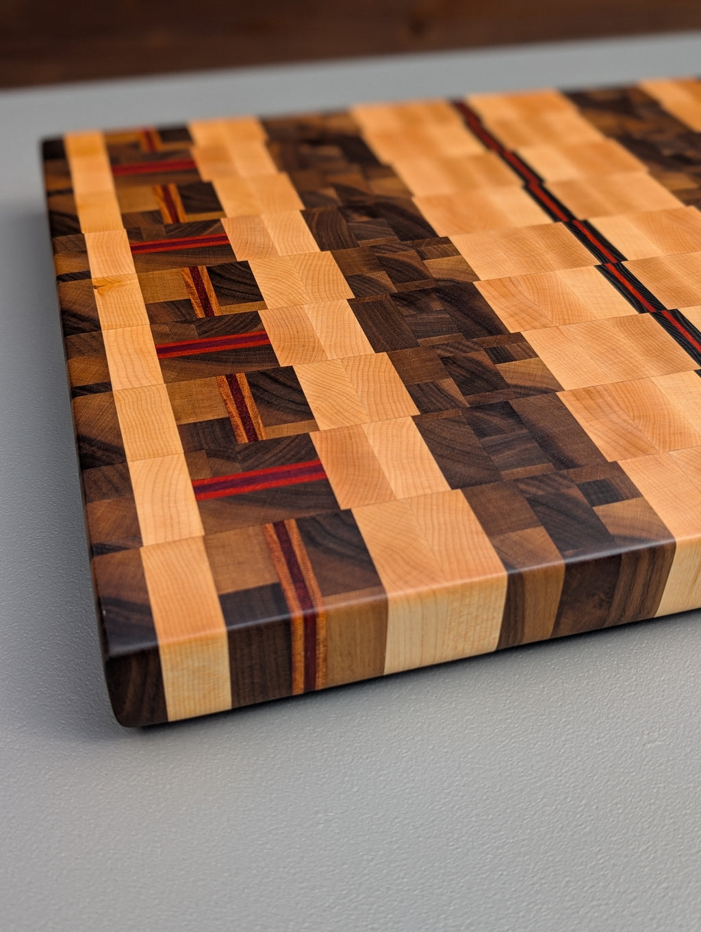 Planche en bois debout 109 / 109 End Grain Cutting Board