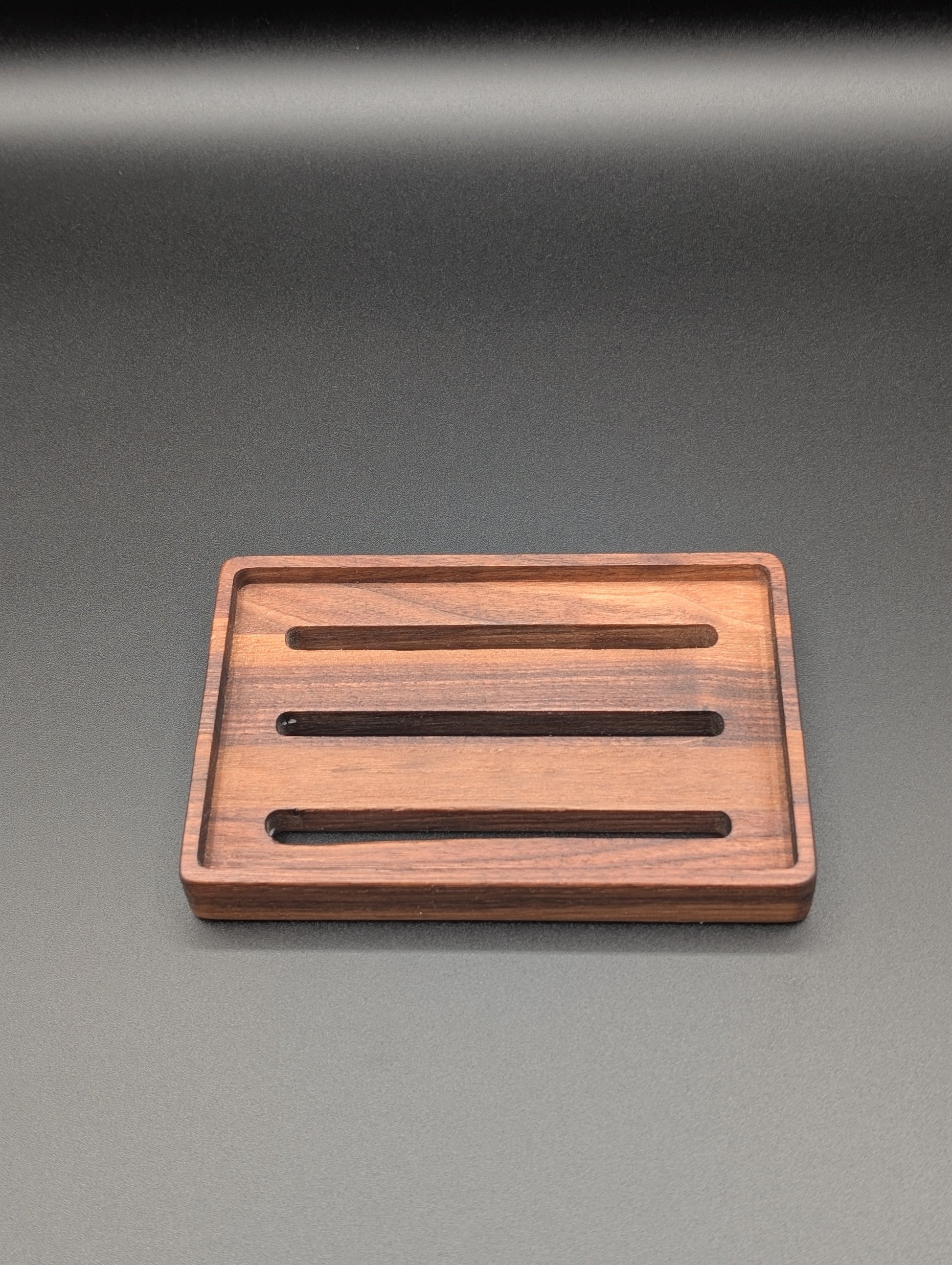 Porte-savon en noyer / Walnut Soap Dish
