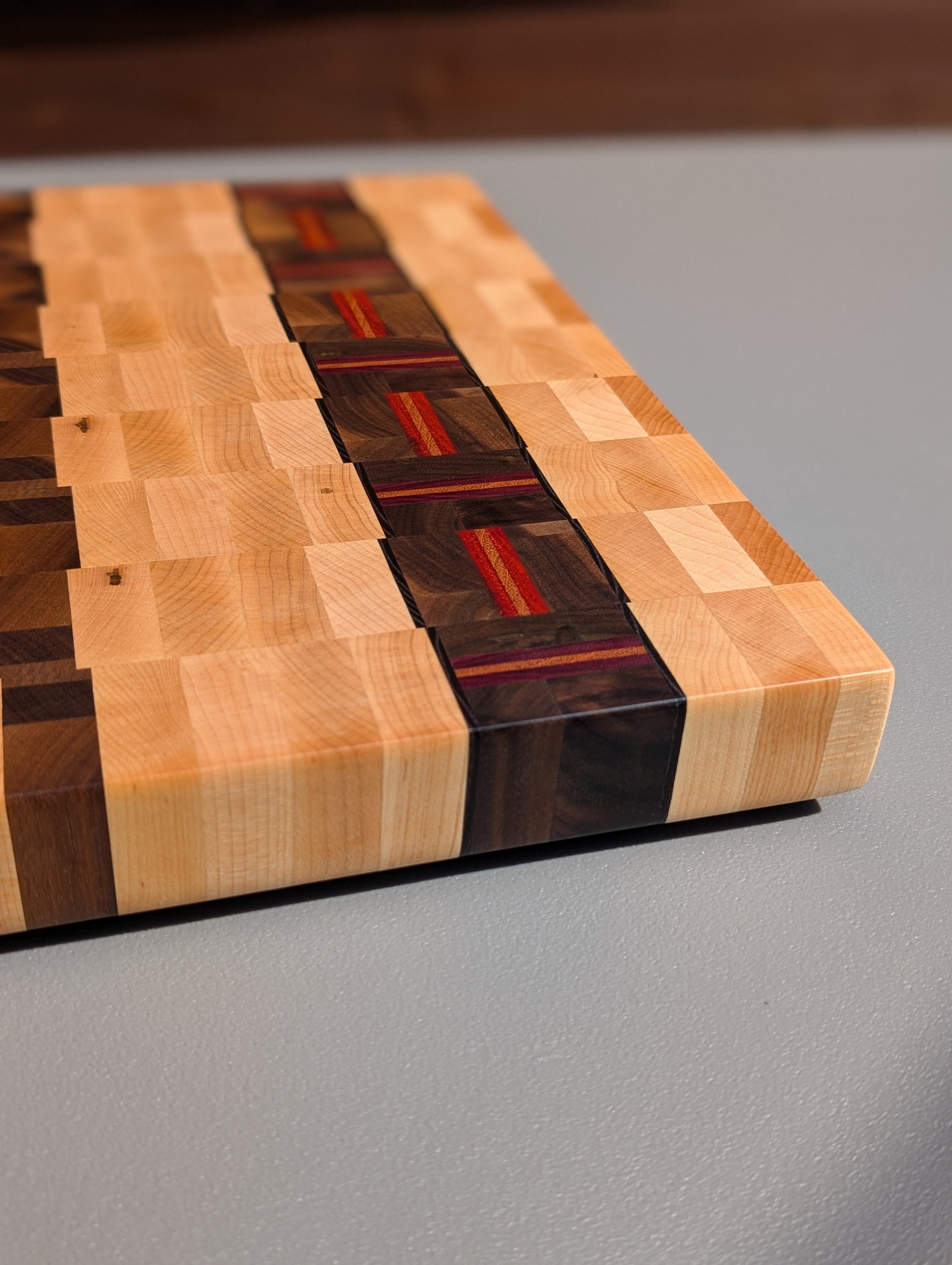 Planche en bois debout 107 / 107 End Grain Cutting Board