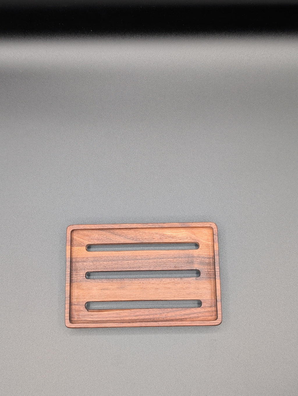 Porte-savon en noyer / Walnut Soap Dish