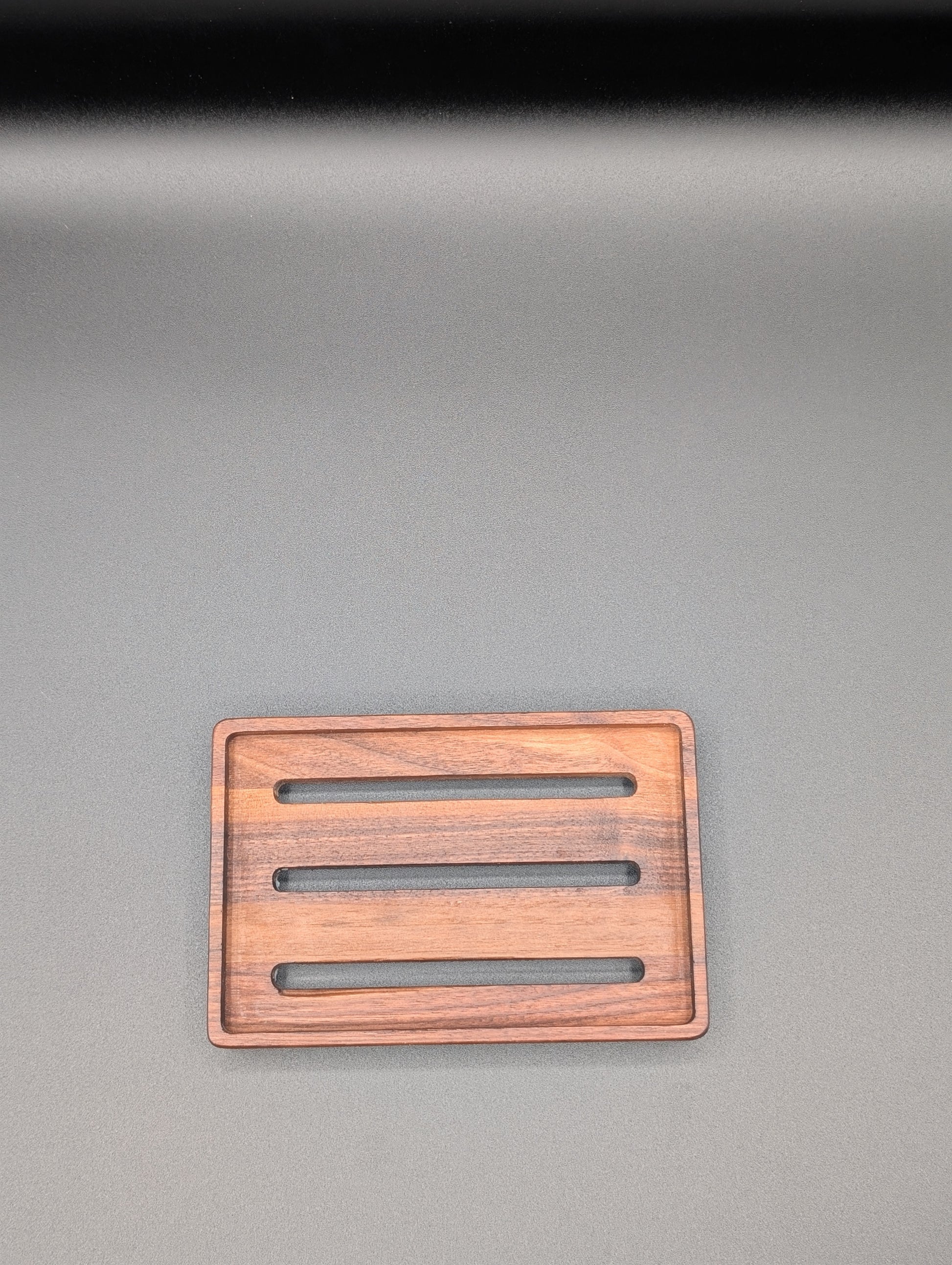 Porte-savon en noyer / Walnut Soap Dish