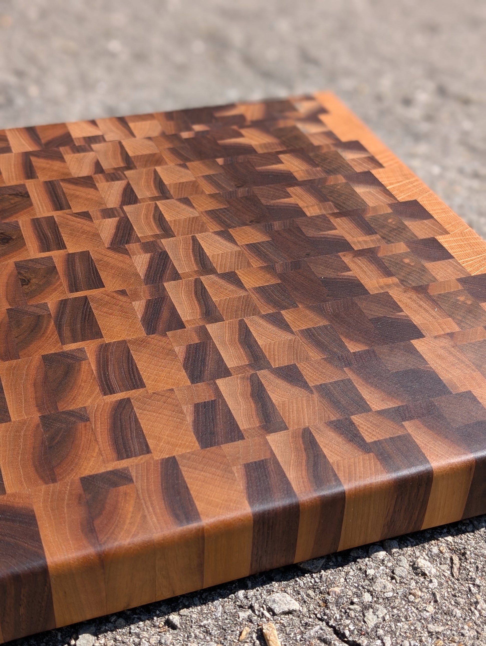 Planche en bois debout 096 / 096 End Grain Cutting Board