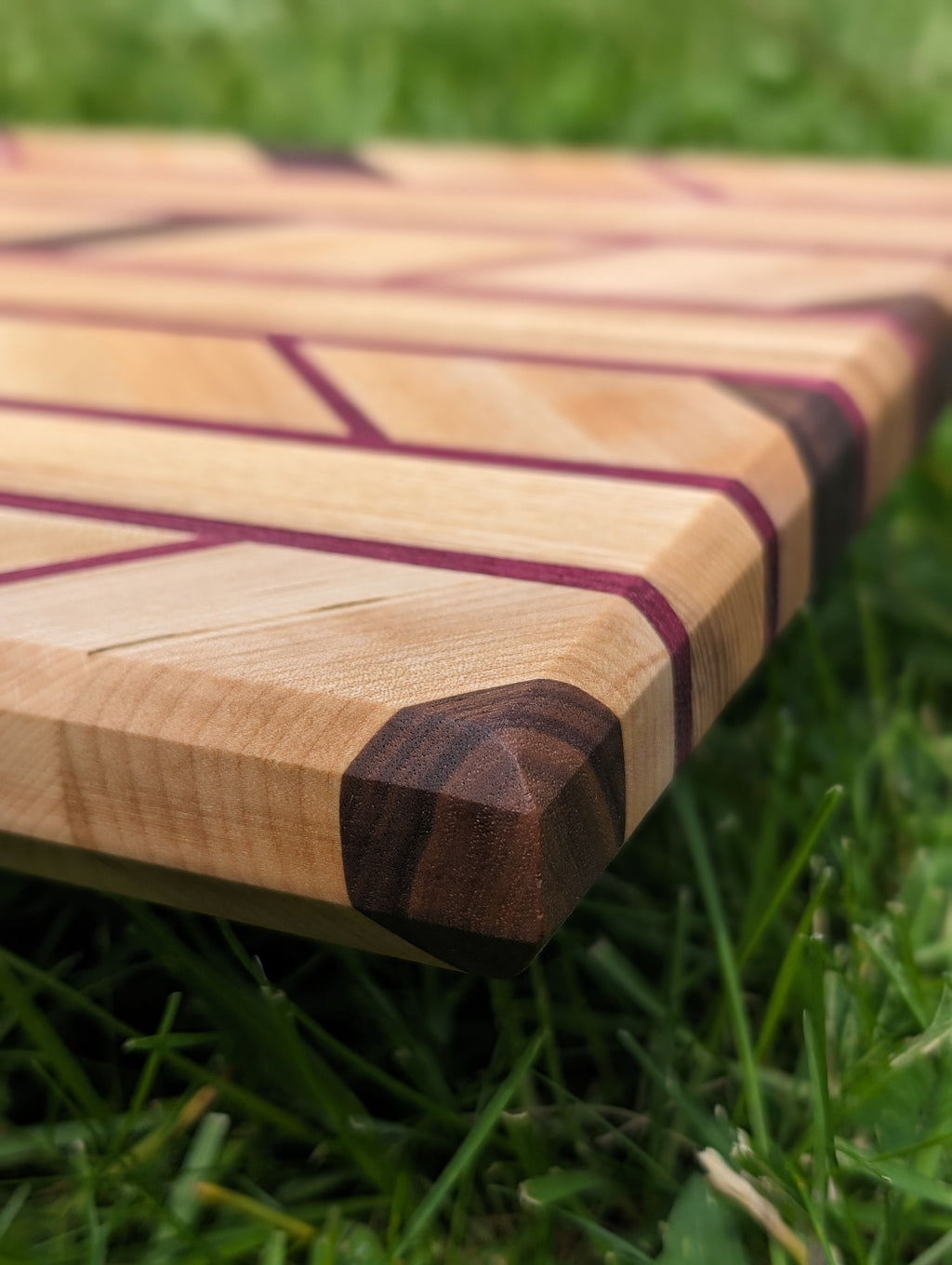 Planche à découper style Chevron / Small Chevron Cutting Board