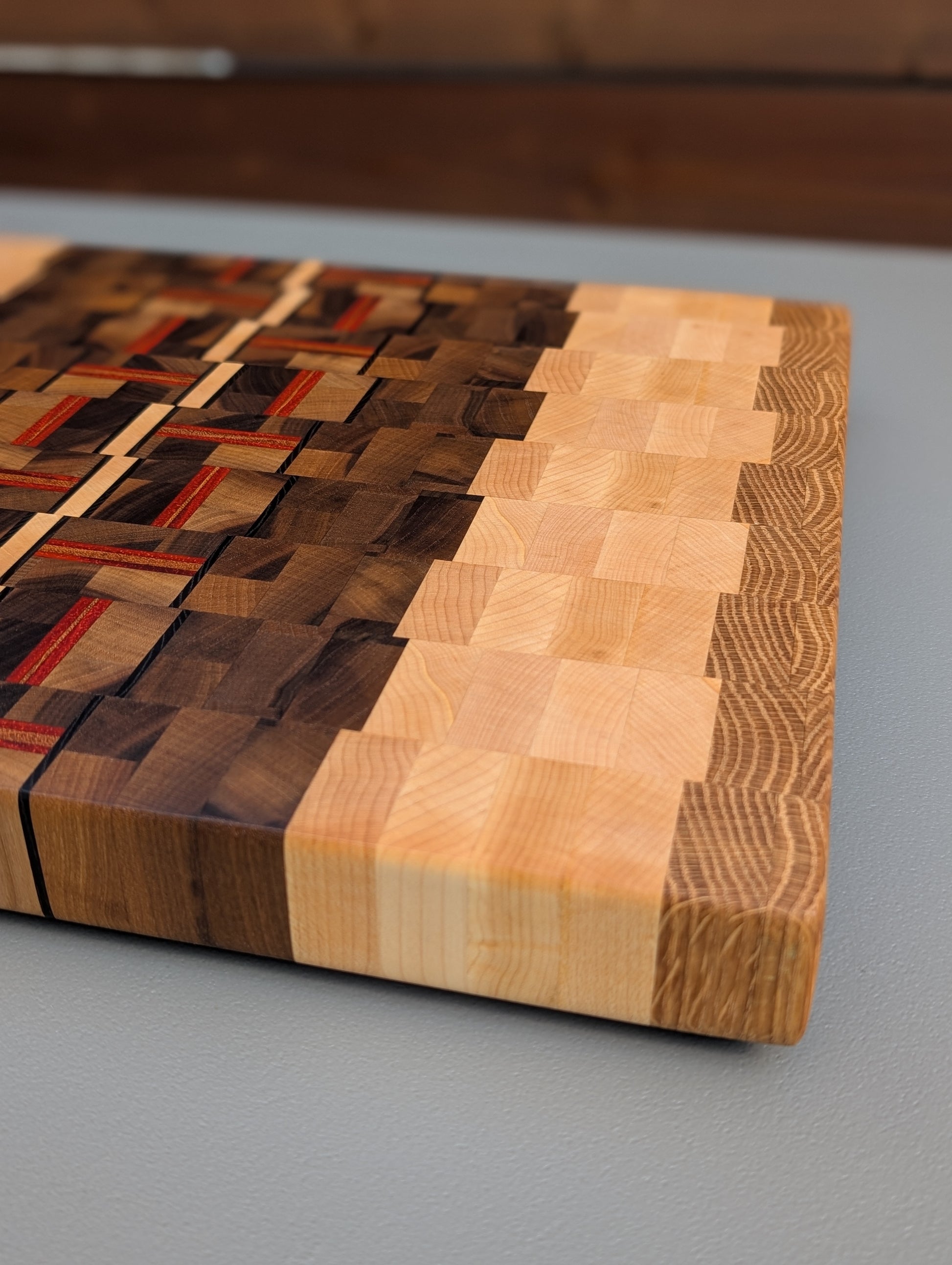 Planche en bois debout 108 / 108 End Grain Cutting Board