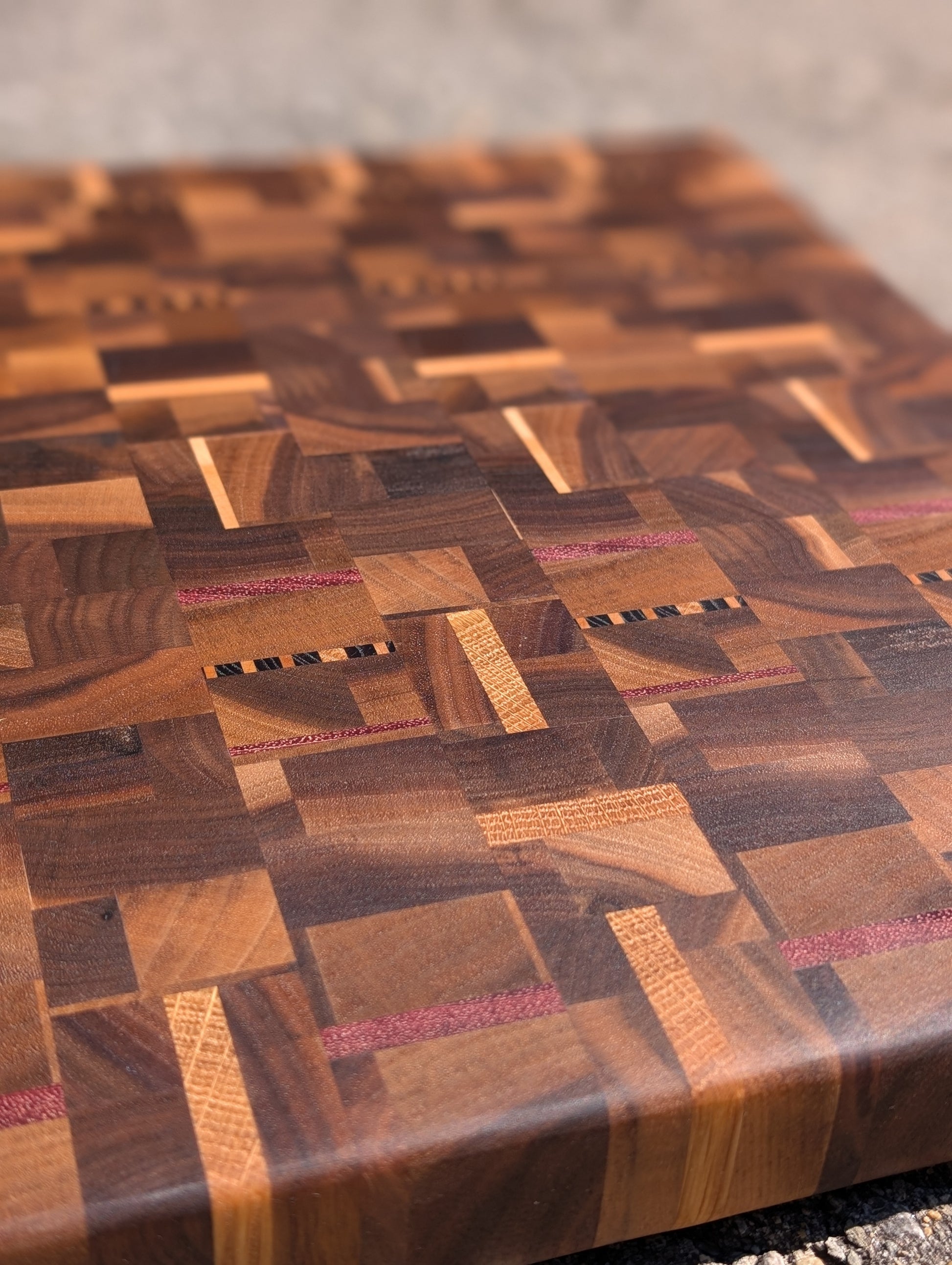 Planche en bois debout 097 / 097 End Grain Cutting Board