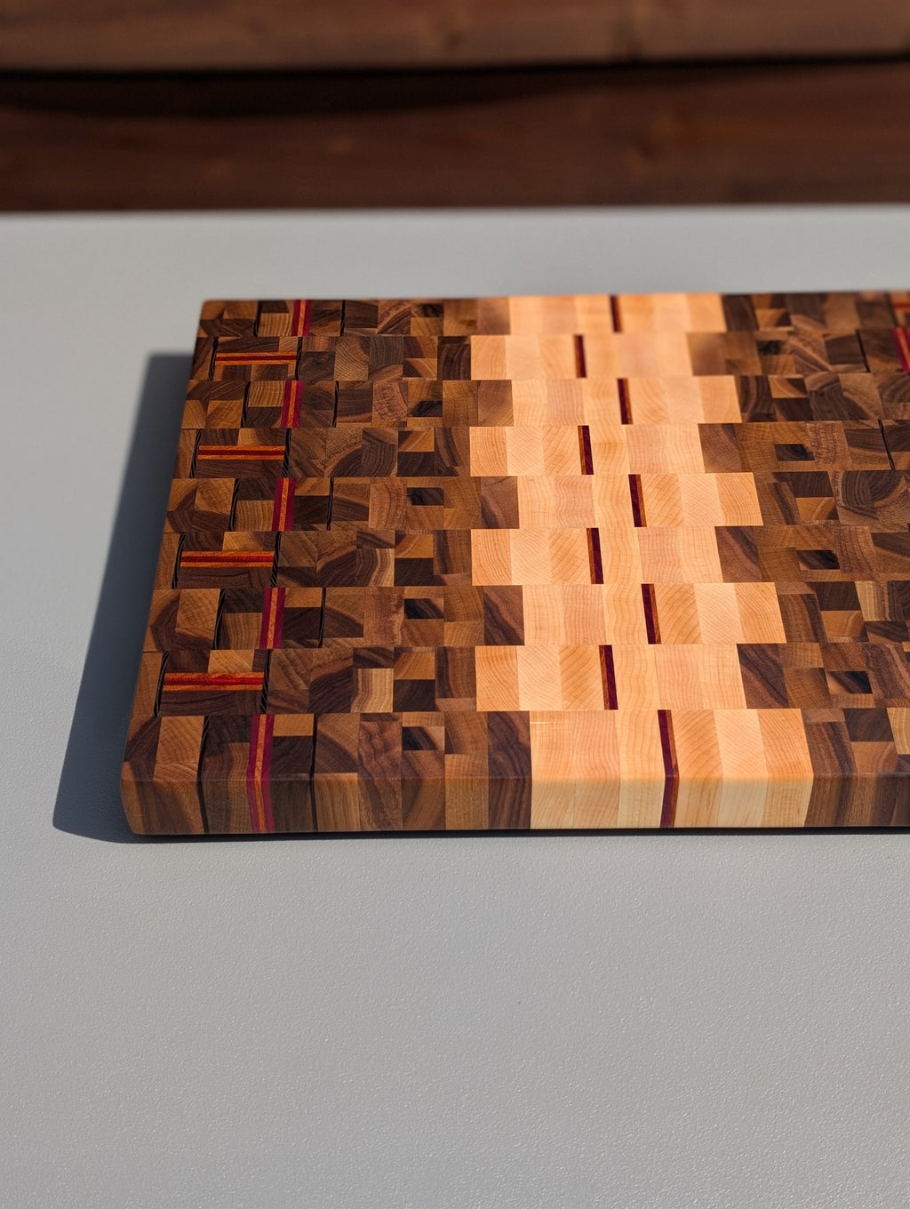 Planche en bois debout 106 / 106 End Grain Cutting Board