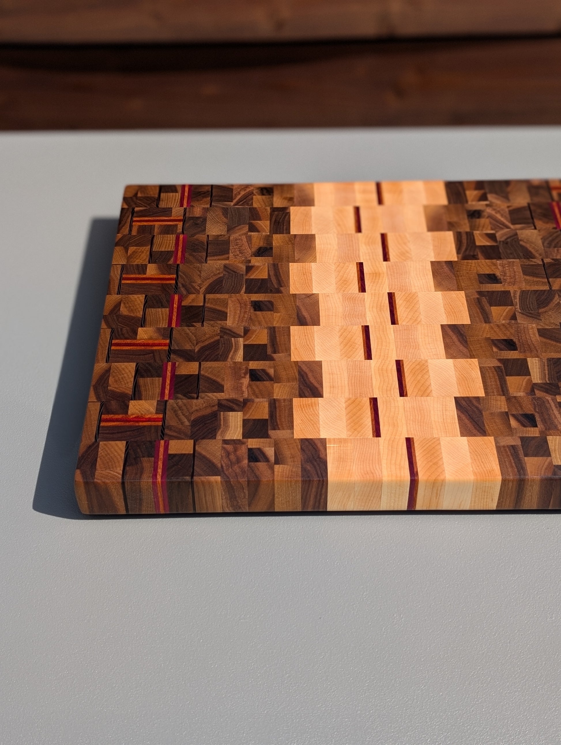 Planche en bois debout 106 / 106 End Grain Cutting Board