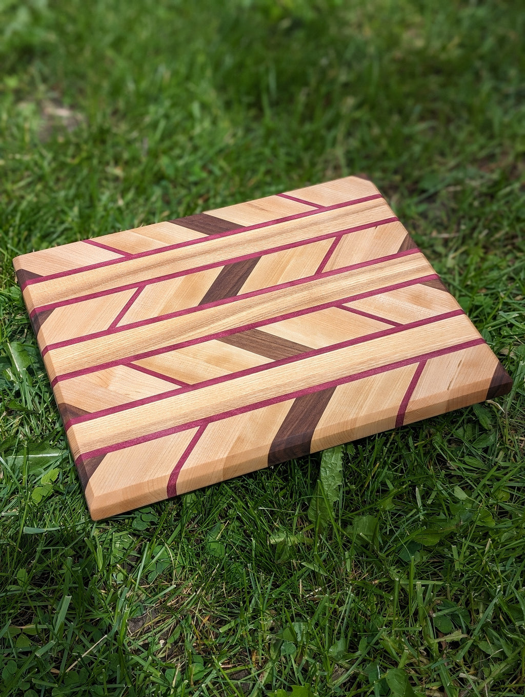 Planche à découper style Chevron / Small Chevron Cutting Board